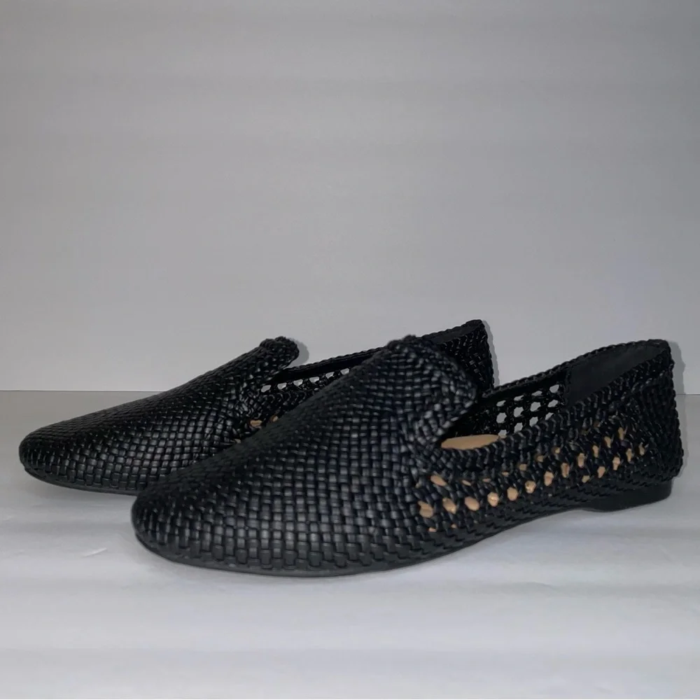 NWOB Birdies The Starling Woven Black Flats - Picture 1 of 13